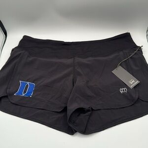 Duke black ivy citizens large running cardio gym shorts NWT
